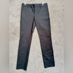 Banana Republic Black Slim Straight Trousers
